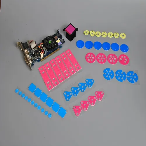 Thermally conductive silicon pad Thermally conductive silicon pad