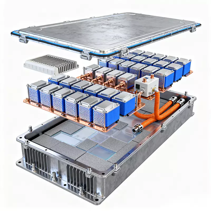 silicone foam for new energy vehicle battery packs