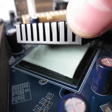 Customizable Non-Silicone Thermal Pad With Adjustable Thickness And Hardness