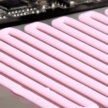 Flexible Thermal Gel for Sensitive Electronic Components